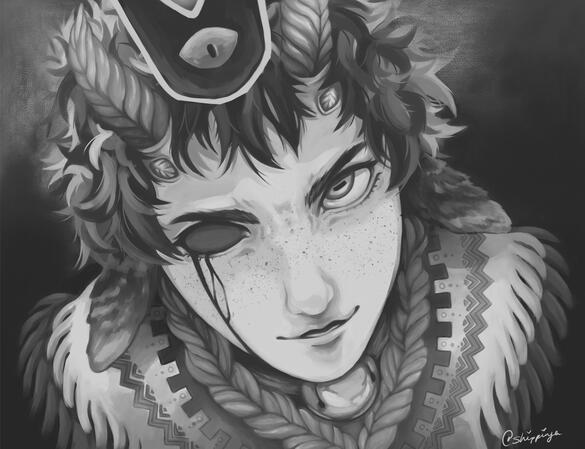 Deku as Cult of the Lamb